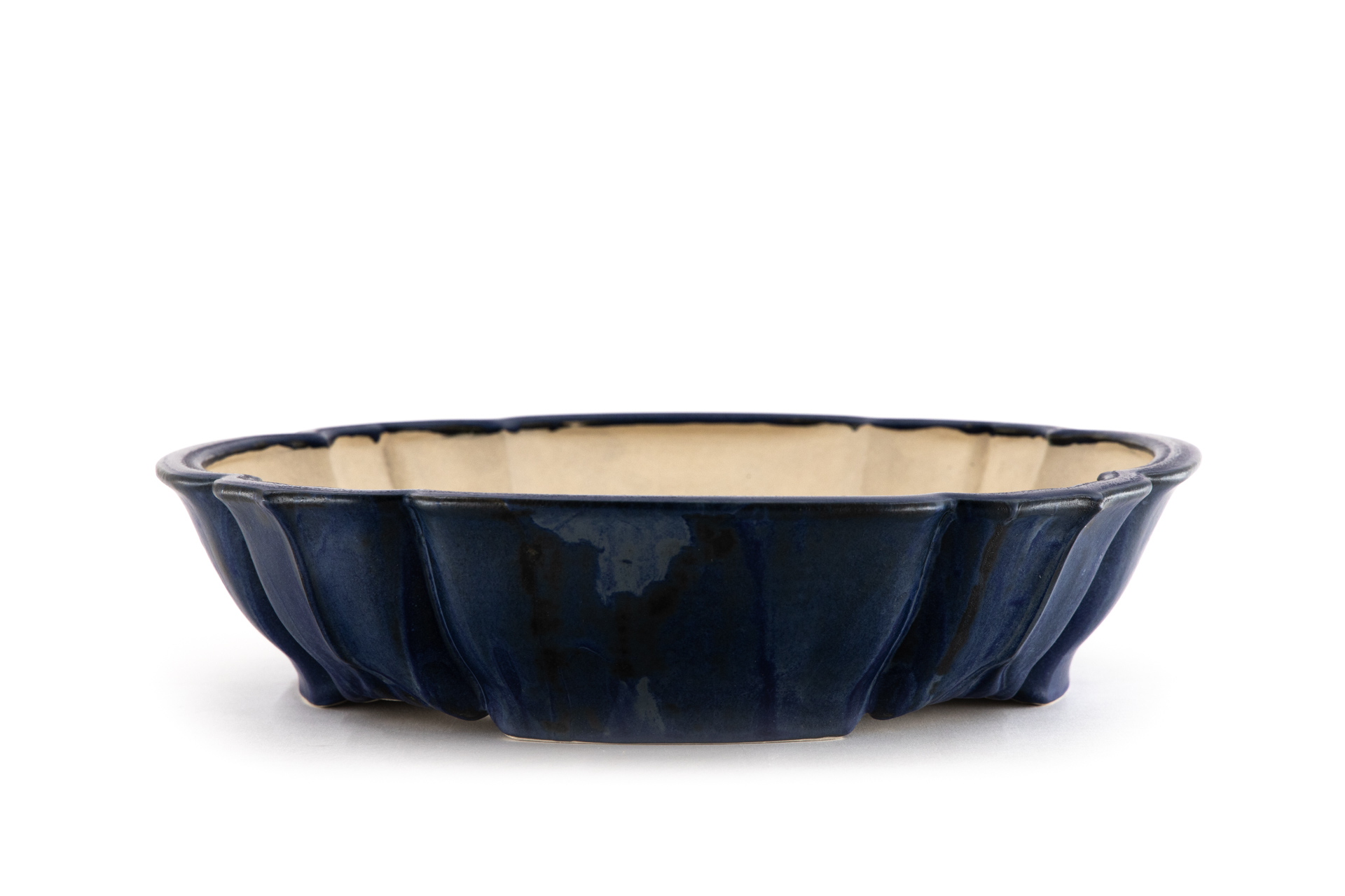  Runde blütenförmige Bunjin Bonsaischale n°2