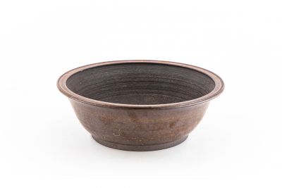 round bunjin bonsai pot n°17