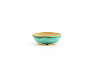 round kusamono bonsai pot n°24